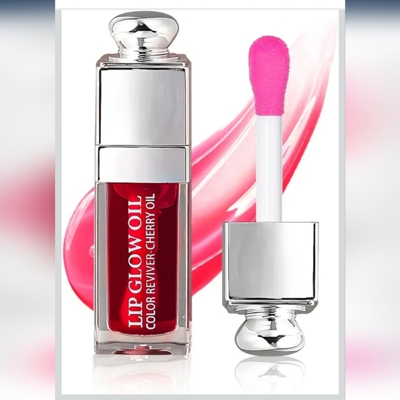 Dior Addict Lip Glow Oil 062 Bronze Glow - Cherry Oil New - Picture 2 of 11